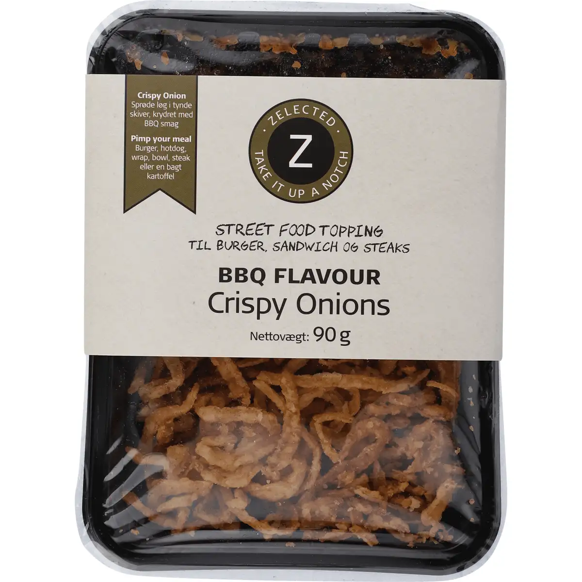 BBQ Flavour Crispy Onions