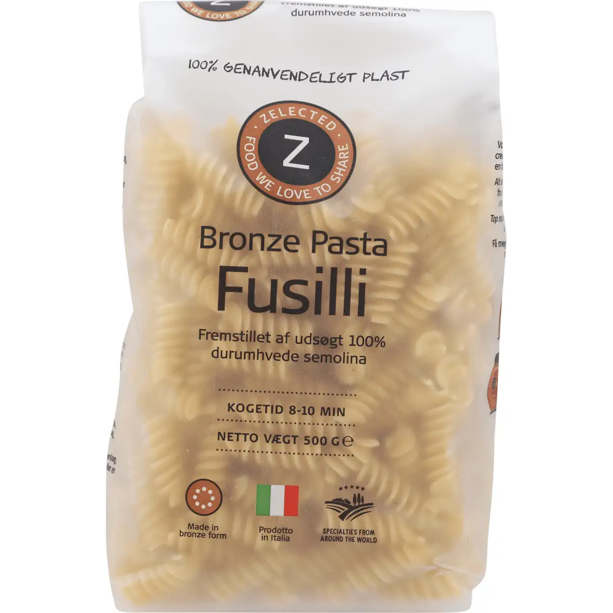 Bronze Pasta Fusilli