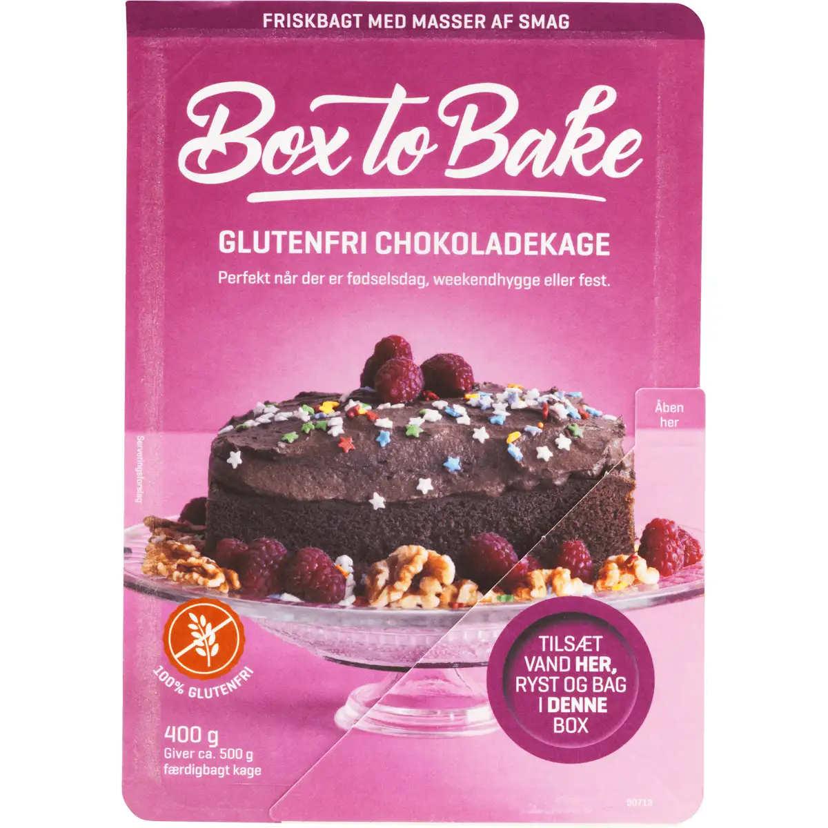 Glutenfri Chokoladekage