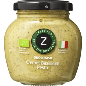 Økologisk Cremet Basilikum Pesto