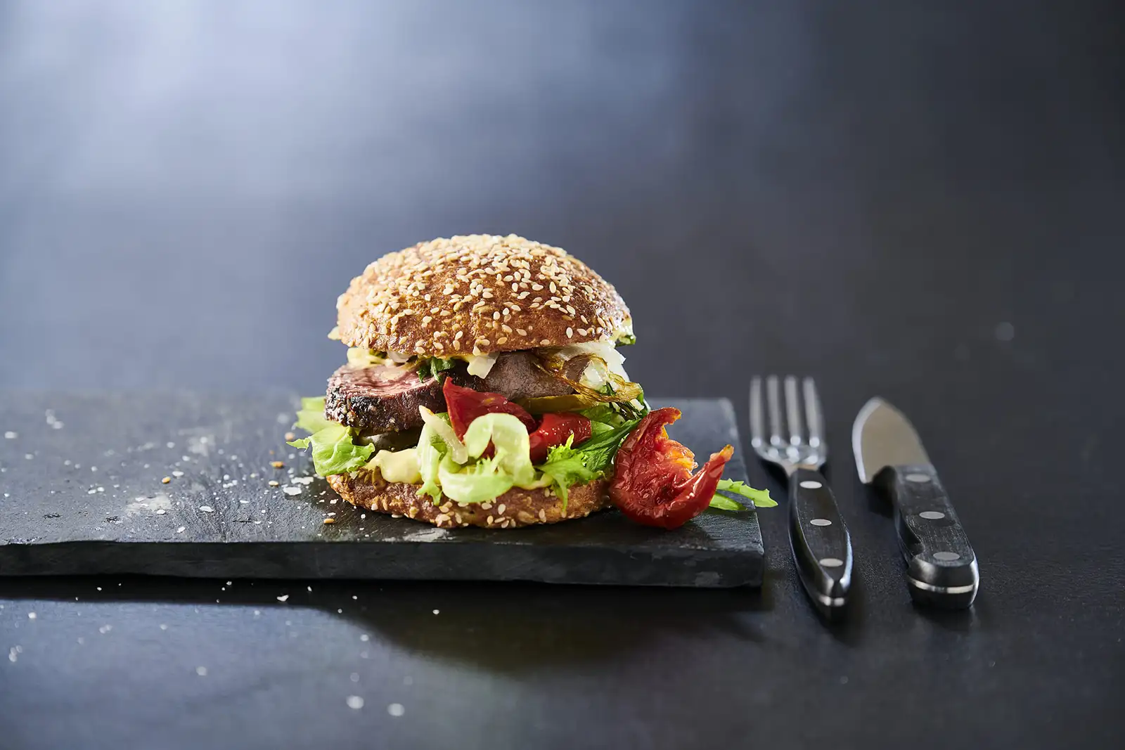 Low Carb Burger med Bearnaise mayo