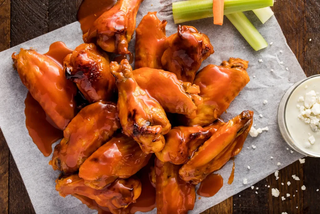 Cajun Buffalo Chicken Wings