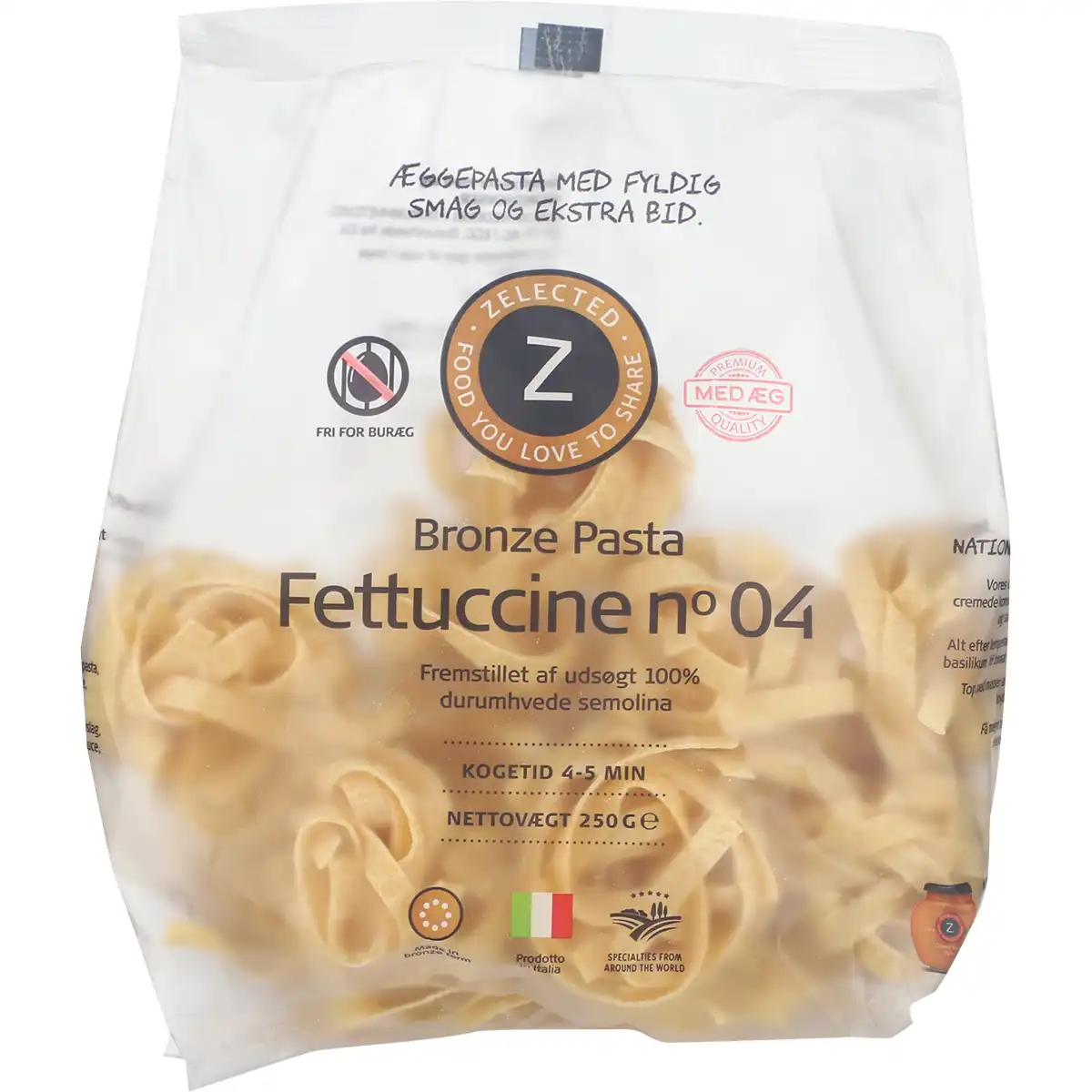 Bronze pasta fettuccine æg 17711