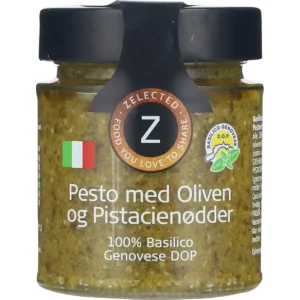 Pesto med Oliven og Pistacienødder