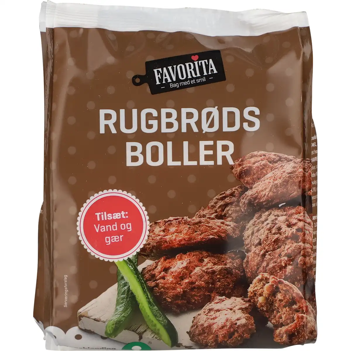 Rugbrødsboller bagemix 18037