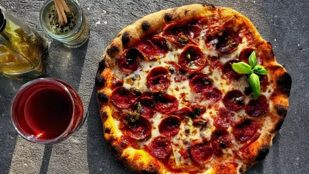 Hot Honey Pepperoni Pizza