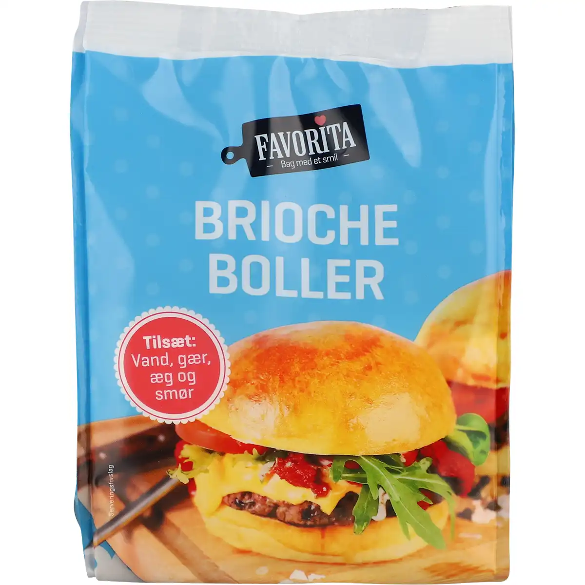Favorita Brioche burgerboller 18035