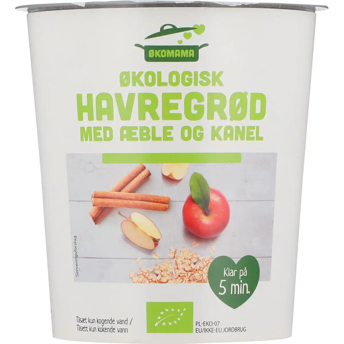 Økomama Havregrød æble kanel 17570