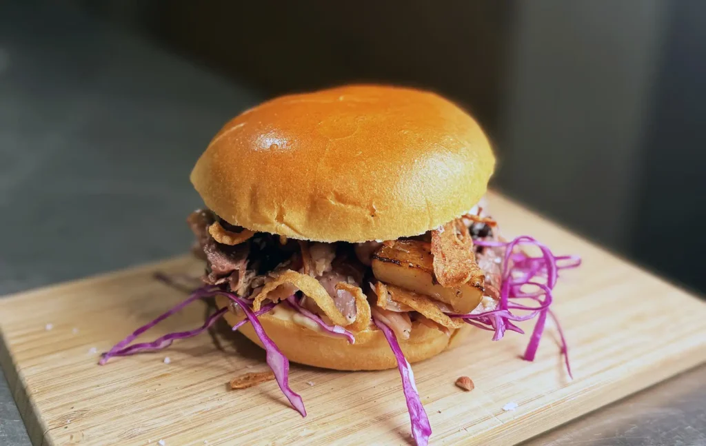 Gourmetburger med and eller Juleburger til andendagen